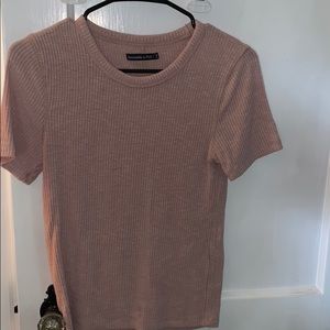 Swoop neck short sleeve